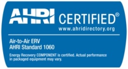 AHRI Certified 인증 마크